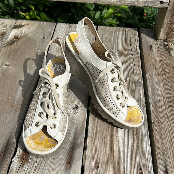 Fly London Lace-up Sandals - Picture 1 of 6